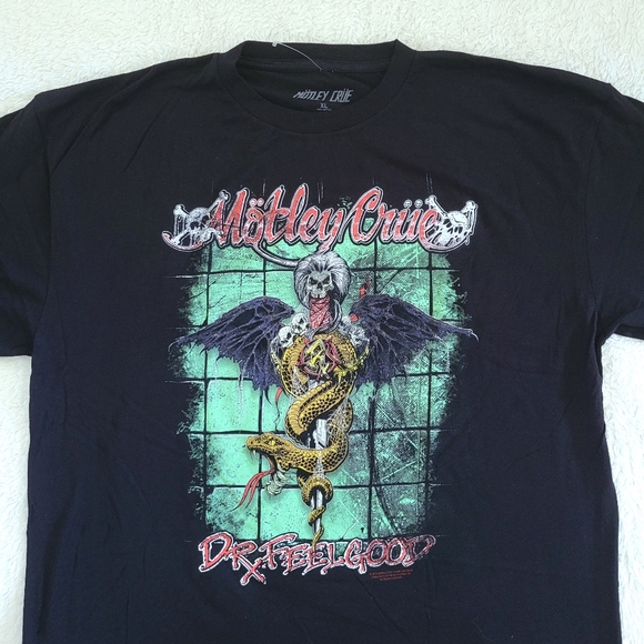 Motley Crue🎸 "Dr. Feelgood" Graphic Tee👕 - Picture 4 of 11